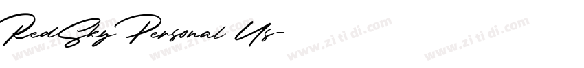 RedSky Personal Us字体转换 RedSky Personal Us字体转换